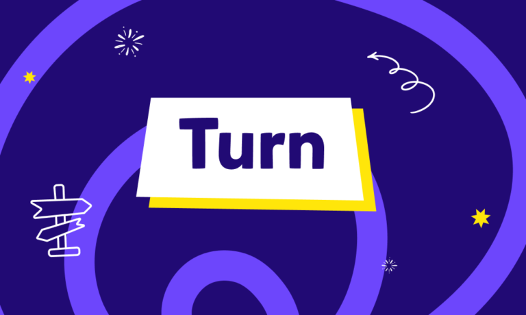 Cum este folosit verbul frazal “turn” în limba engleză