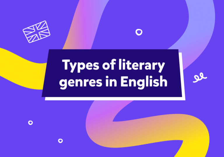 Care sunt genurile literare în engleză?