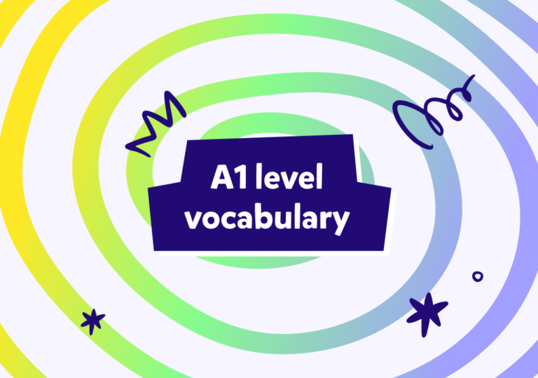 100 de cuvinte de vocabular pentru copii în engleză nivel A1