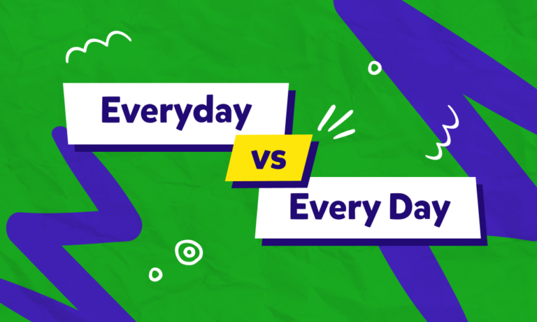 İngilizcede “every day” ve “everyday” arasında bir fark var mı? 