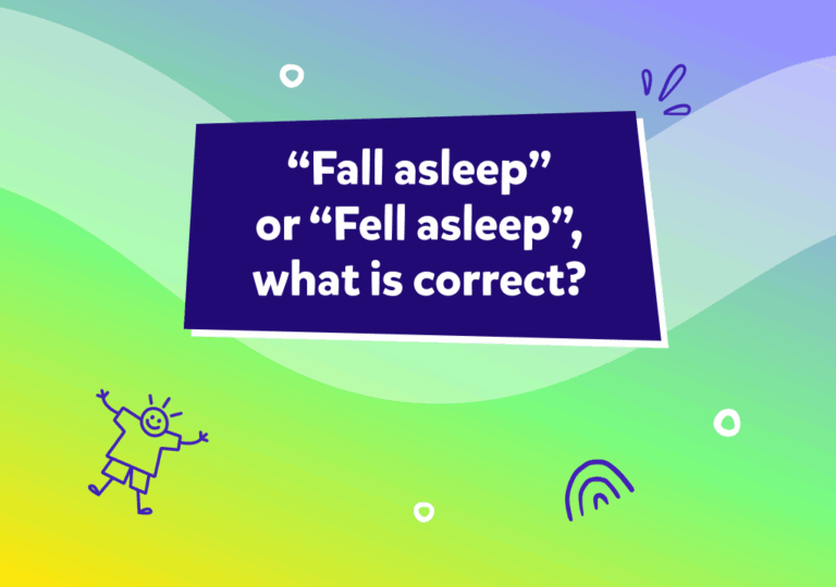 “Fall” ikinci hali: “Fall asleep” ve “fell asleep” farkı nedir?
