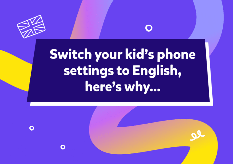 Çocuğunuzun telefon dilini İngilizce yapmanın faydaları nelerdir?