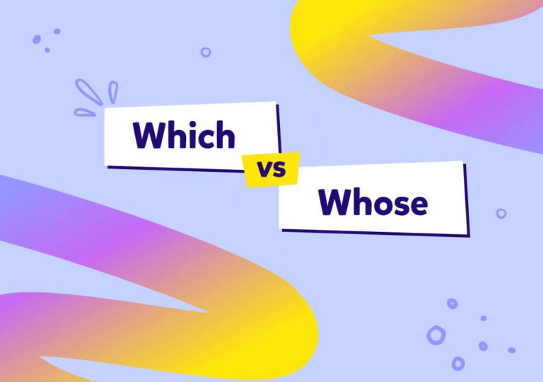 İngilizcede “which” ve “whose” kullanımı arasındaki fark nedir, hangisi ne zaman kullanılır?