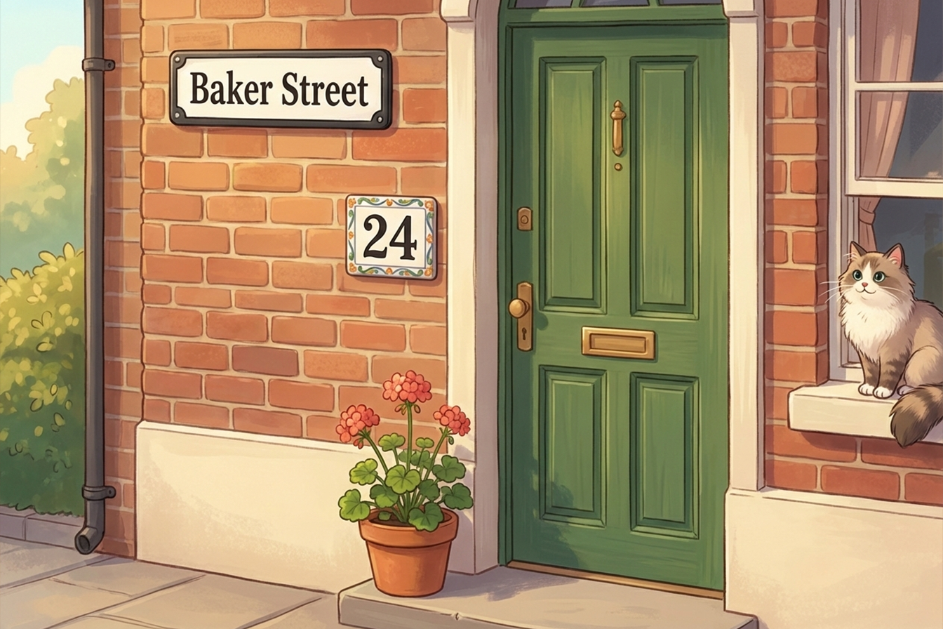 Sokak adı ve bina numarası