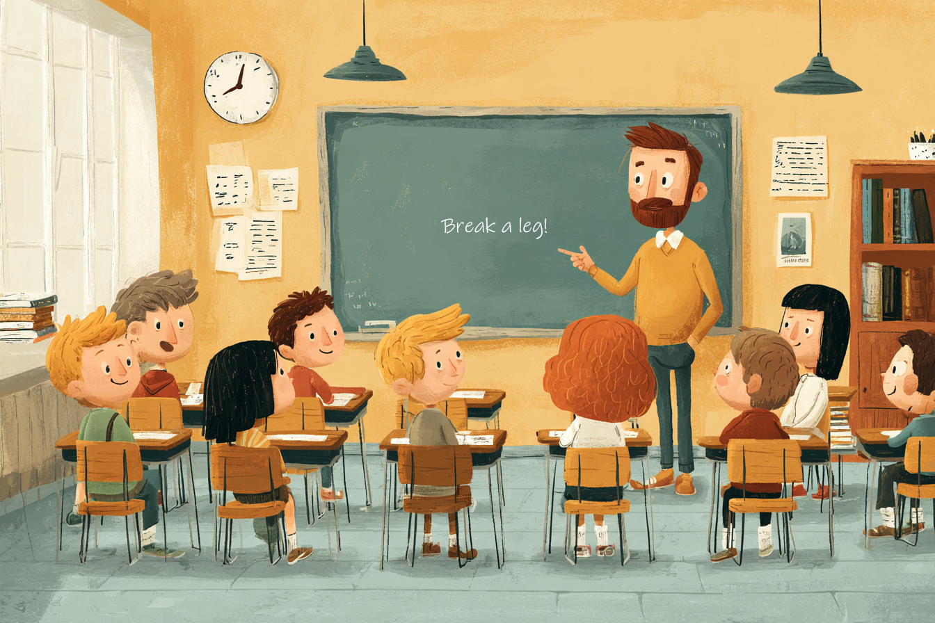 Break a leg deyimi anlatımı